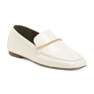 MARIA LUCA Made In Italy Patent Leather Penny Loafers